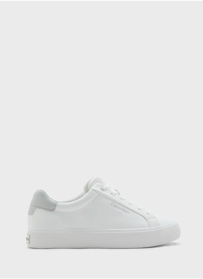 كالفن كلاين Lace Up Low Top Sneakers