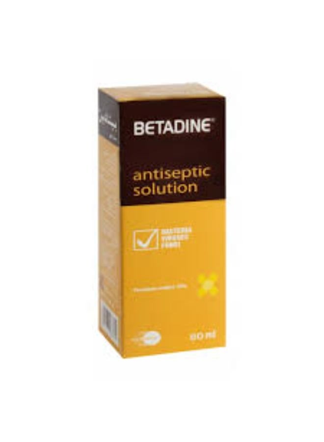BETADINE ANTISEPTIC SOLUTION 60 ML