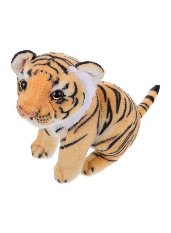 Tickles Siberian Jungle Tiger Soft Stuffed Animal Plush Toy For Kids Birthday Gifts Car (Color: Yellow & Black Size: 30 Cm) - Image 3