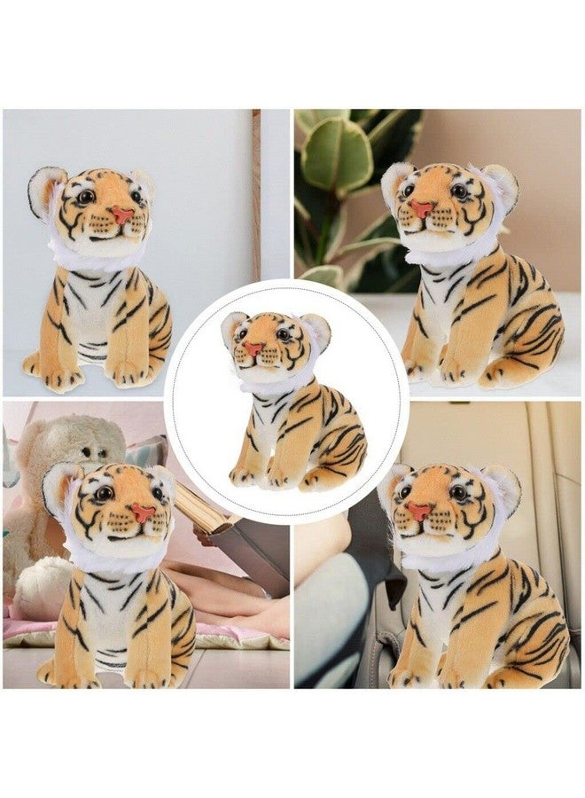 Tickles Siberian Jungle Tiger Soft Stuffed Animal Plush Toy For Kids Birthday Gifts Car (Color: Yellow & Black Size: 30 Cm) - Image 5