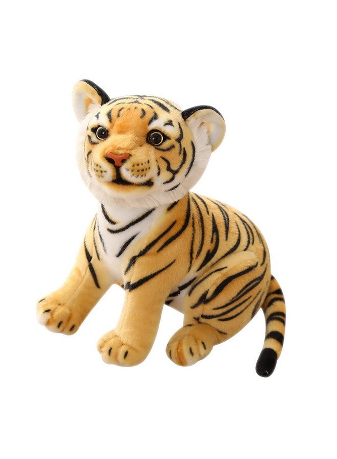 Tickles Siberian Jungle Tiger Soft Stuffed Animal Plush Toy For Kids Birthday Gifts Car (Color: Yellow & Black Size: 30 Cm) - Image 2