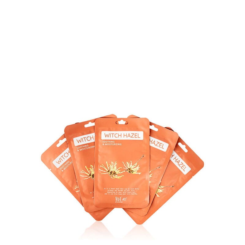 YU.R SKIN SOLUTION YU.R ME Witch Hazel Sheet Mask – Soothing & Hydrating Facial Sheet Mask - Image 2