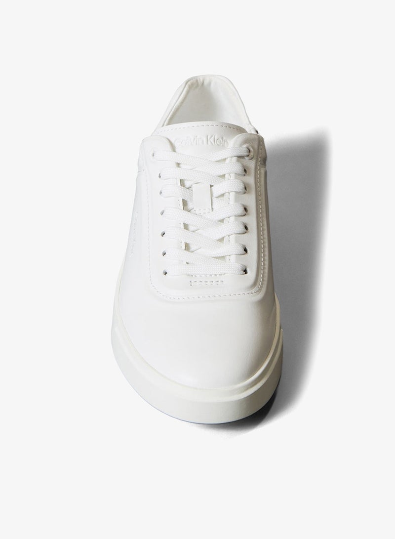 CALVIN KLEIN Brooke - Leather Tonal Logo Trainers - Image 5