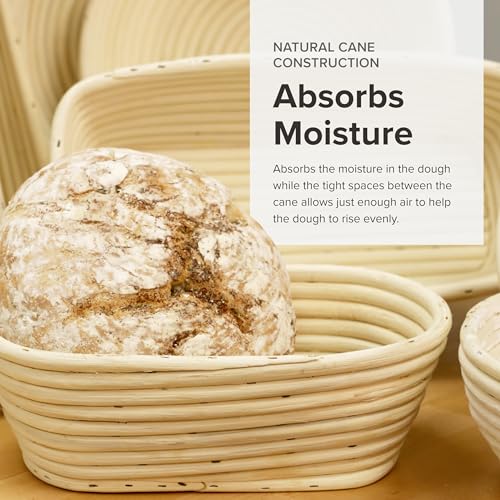 Frieling Proofing Basket, Brotform Bread Rising Banneton and Serving Basket, Rectangle, 12-Inch by 5.5-Inch - Image 4