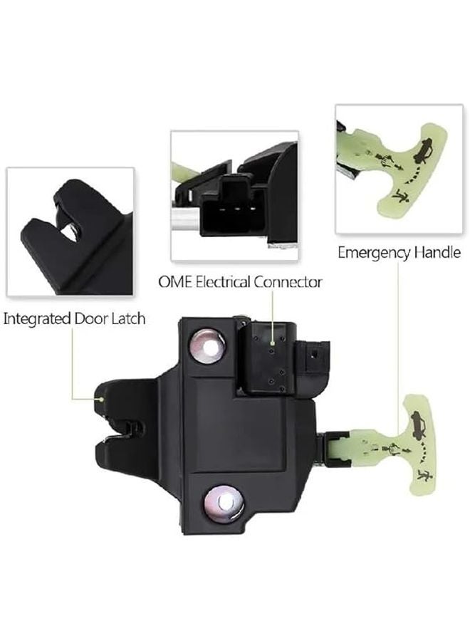 64600 06010 64600 33120 Rear Trunk Tailgate Boot Lock Actuator Latch Assembly - Image 5