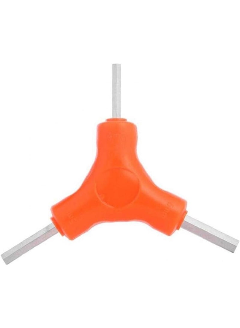 طقم مفكات Y ثلاثي الاتجاهات لصيانة الدراجات الهوائية والجبلية، 3 في 1، تصميم مريح ومتين - Image 1