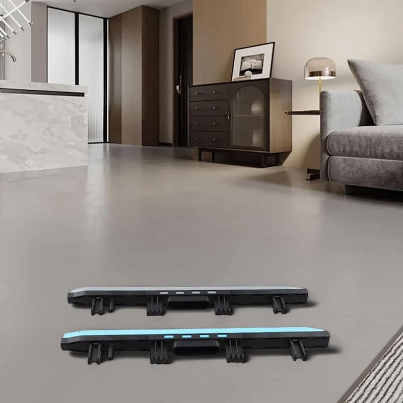 Karcher Floor Cleaner Replacement Rubber Scraper Strip Blue Black Set For Tiles Stone Wood - Image 3
