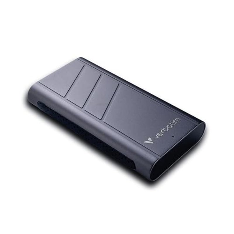 Portable SSD for Mac PC Smartphone Game Console, TurboMetal 2TB, Silver, Ultra Fast up to 3700MB/s USB4 40Gbps - Image 1