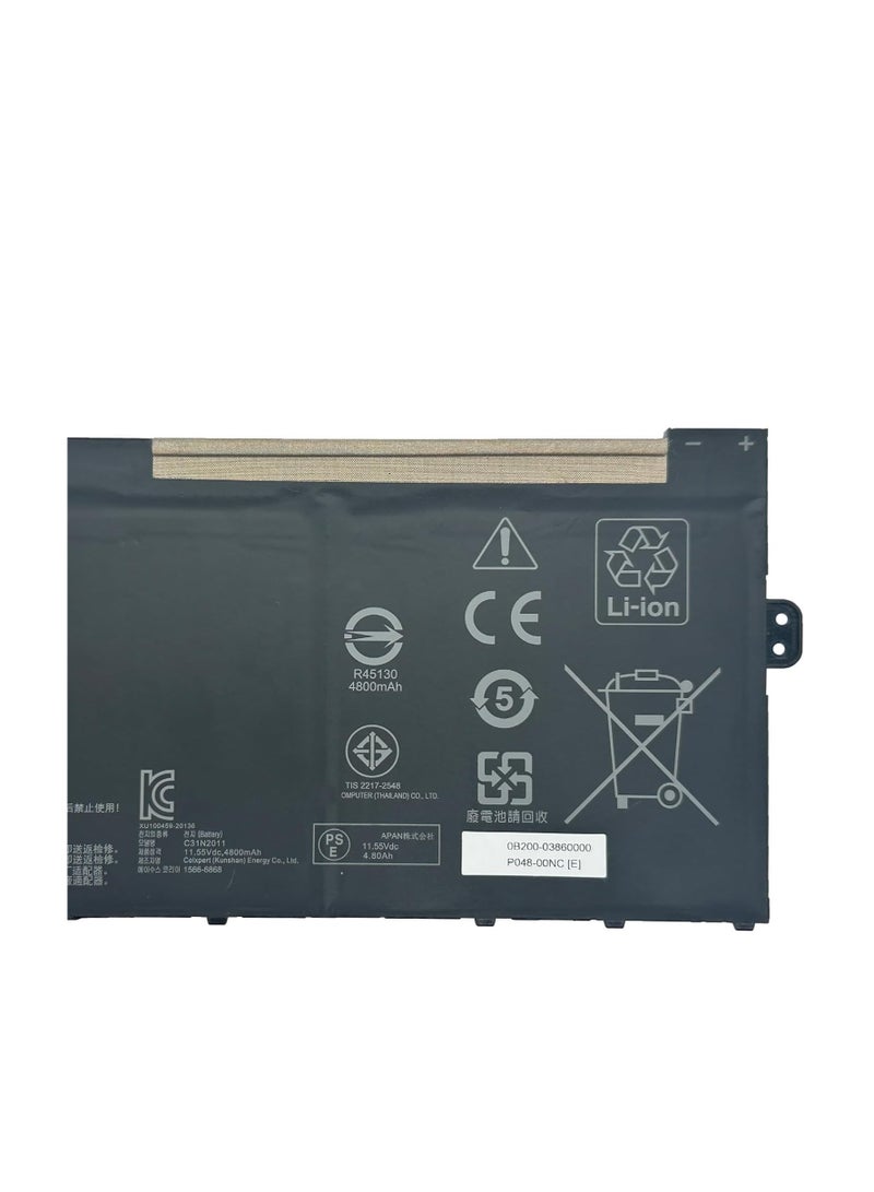 Terabyte C31N2011 0B200-03860000 3ICP4/91/91 Laptop Battery Compatible with Asus Chromebook Flip CM5 CM5500FDA / Chromebook Flip CX5 CX5500FEA Series(11.55V 57Wh) - Image 3