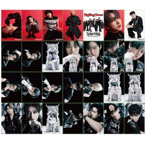 KPOPBP Stray Kids Giant Album Photocards 55 PCS KPOP Photo Cards SKZ Merch LOMO Card Set, Gift for Boys and Girls - Image 4