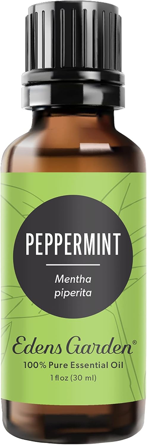 Edens Garden Edens Garden Peppermint Essential Oil- 100% Pure Premium Grade, Undiluted, Natural, Therapeutic, Aromatherapy, The Best for Diffuser, Candle, Laundry, Hair 30 ml (1 fl oz) 