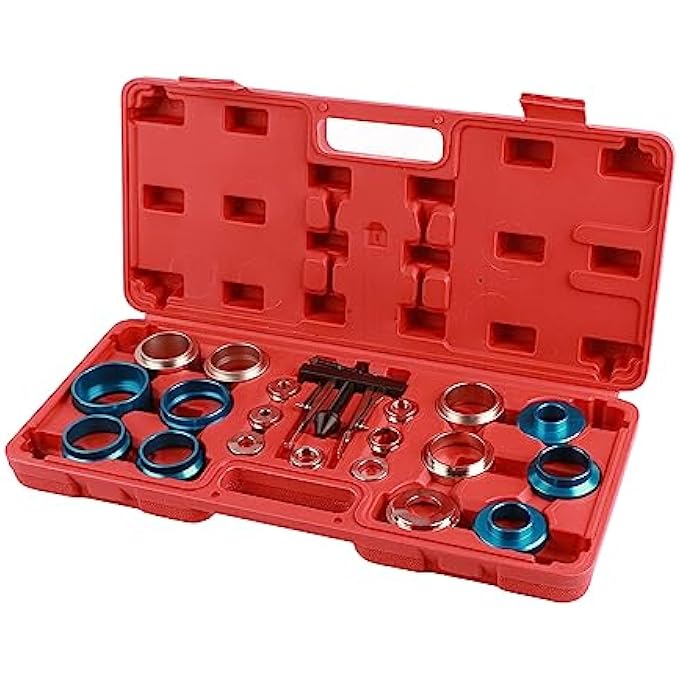 rayihni Keenso Crankshaft Oil Seal Installer Crankshaft Camshaft Oil Seal Removal Installation Puller Adapters Kit Universal for Car LV4QEK - Image 4