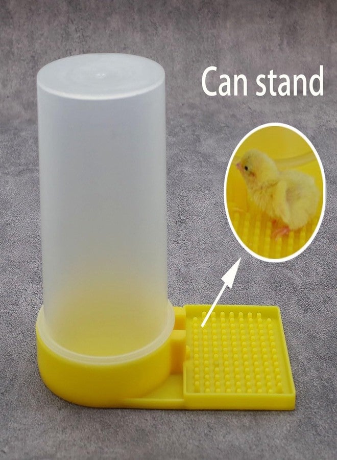 FOIBURELY Baby Bird Button Quail Yellow Water Feeder - Image 3