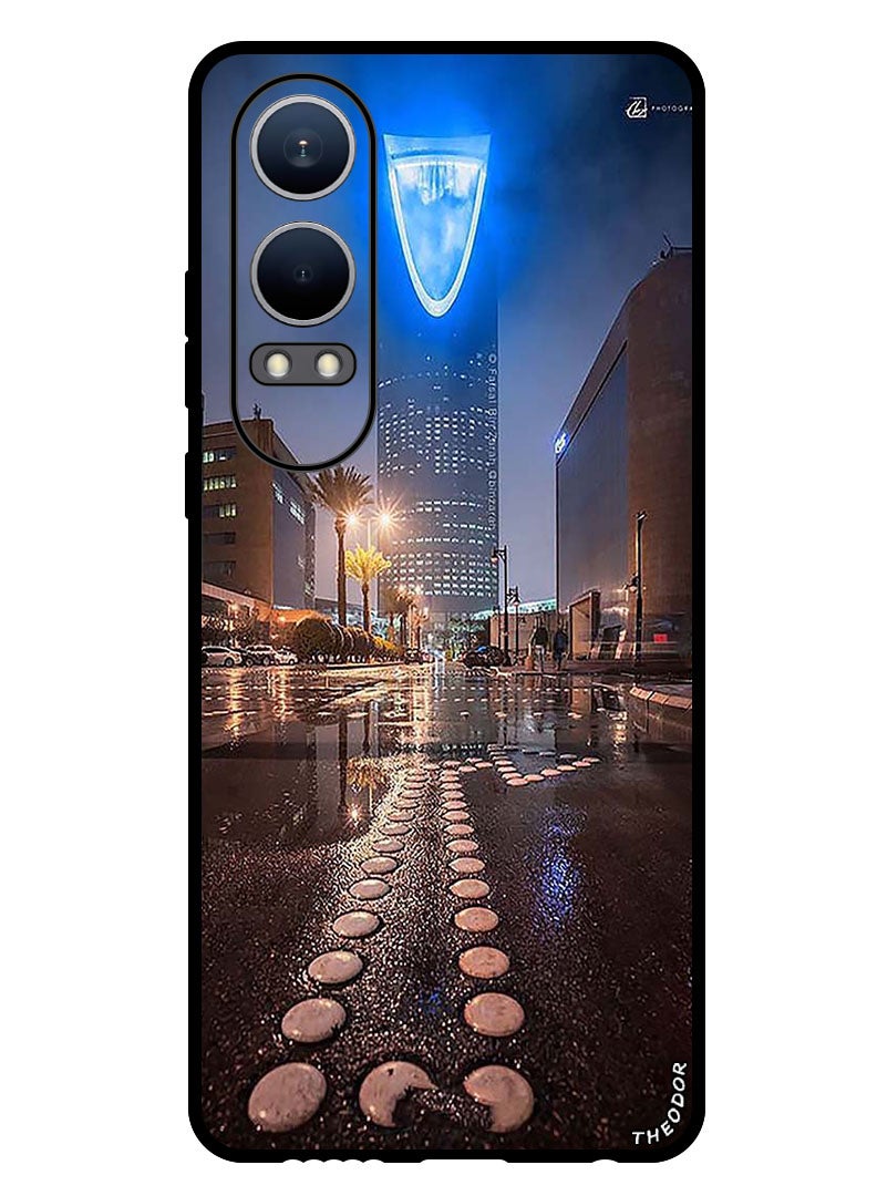 Theodor Protective Case Anti Scratch Shock Proof Bumper Cover For Oppo K12x (China) Kingdom Tower - Image 1