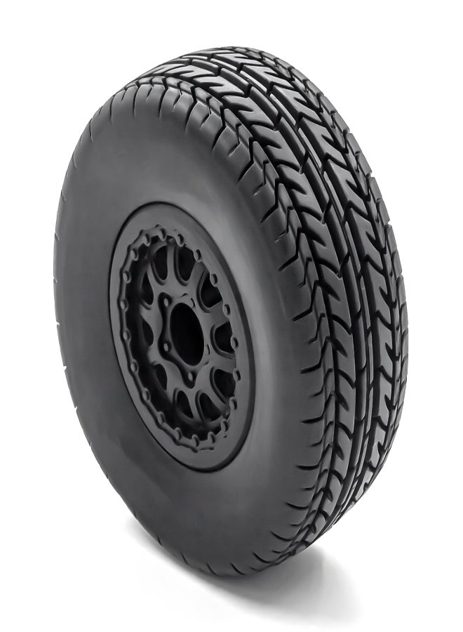 RC Crawler Rubber Tires RC Car Tires 4pcs 12mm Hex Replacement for 1/10 Traxxas Slash RC Short Course Truck - Image 3