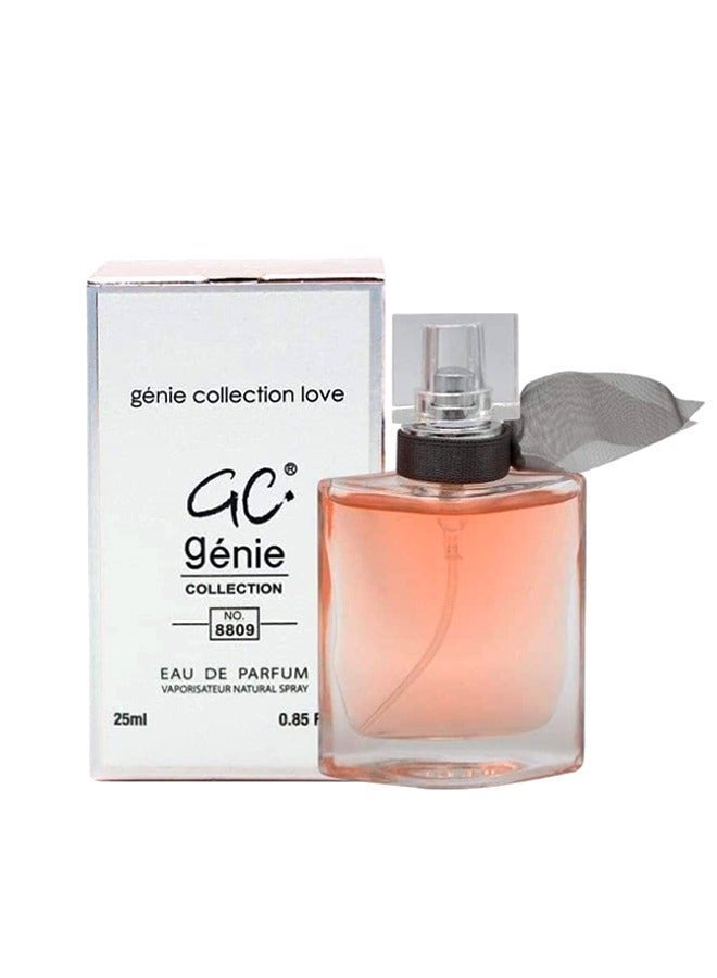 Genie Collection EDP 8809 Perfume for Women 25ML Long Lasting Floral Sweet Fragrance with Iris Jasmine Praline Vanilla White Musk - Image 5