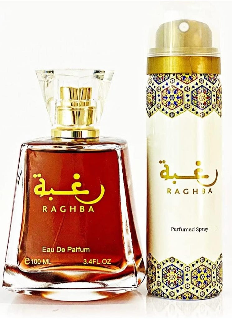 Lattafa - Raghba Perfume by Lattafa - Eau de Parfum for Unisex, 100ml - Image 1