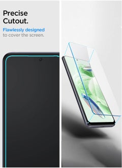 Spigen Glastr Slim for Xiaomi Poco X5 5G and Redmi Note 12 Screen Protector Premium Tempered Glass - 2 Pack  - Image 4