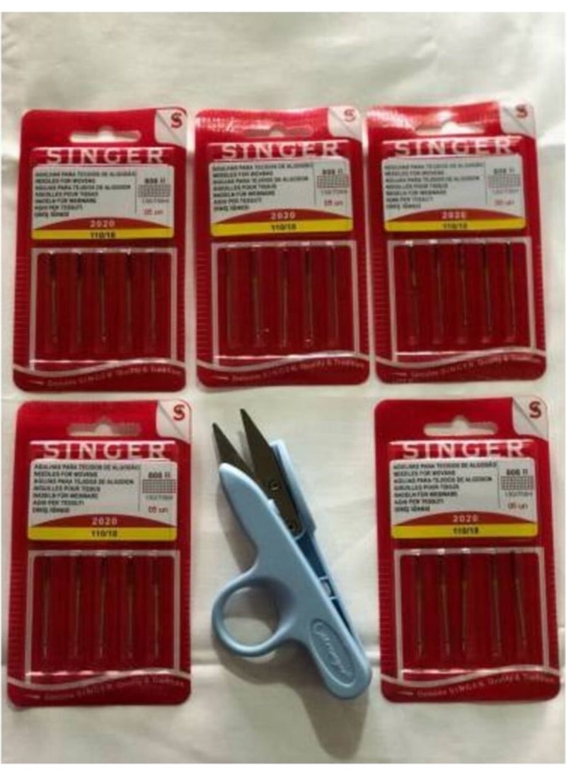 Artus Tedarik Artus Supply Singer Pfaff 18 Number Needle Set with Snap Scissors  - Image 2