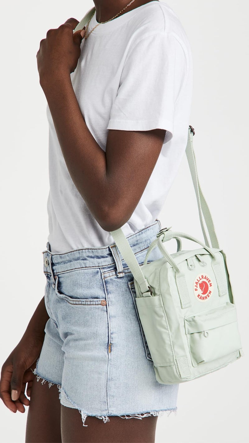 فجالرافن حقيبة كانكين سلينغ للسيدات من Fjallraven باللون الأخضر النعناعي، مقاس واحد - Image 3