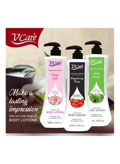 VCare VCare Silky Senses Body Lotion 1L  Olive And Aloe Vera Extracts| Moisturizing Body Lotion For Dry And Rough Skin |Deeply Nourishes Revitalizes And Makes Your Skin Silky Soft  - Image 5