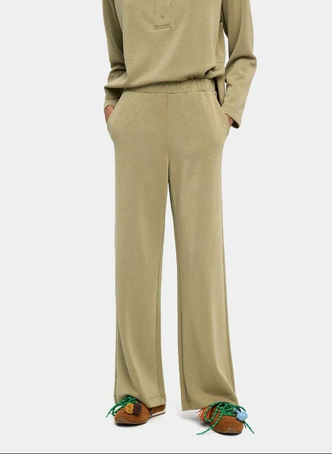 بارفوا بنطلون بخصر مطاطي ولمسة ناعمة