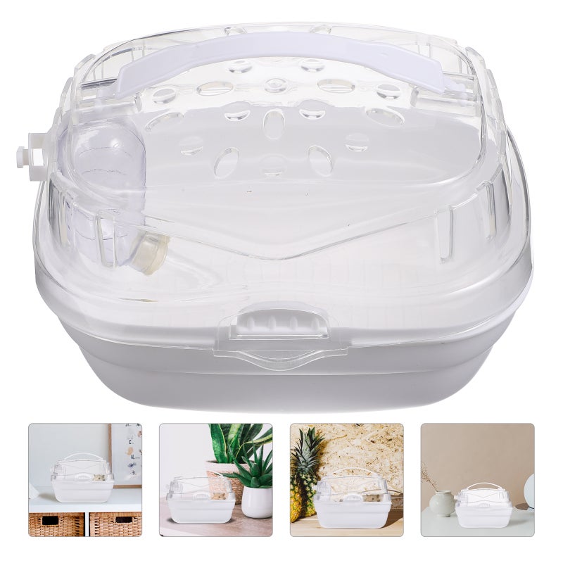 Outdoor Hamster Carrier Hamster Carrying Box Breathable Hamster Carrier Travel Box - Image 1