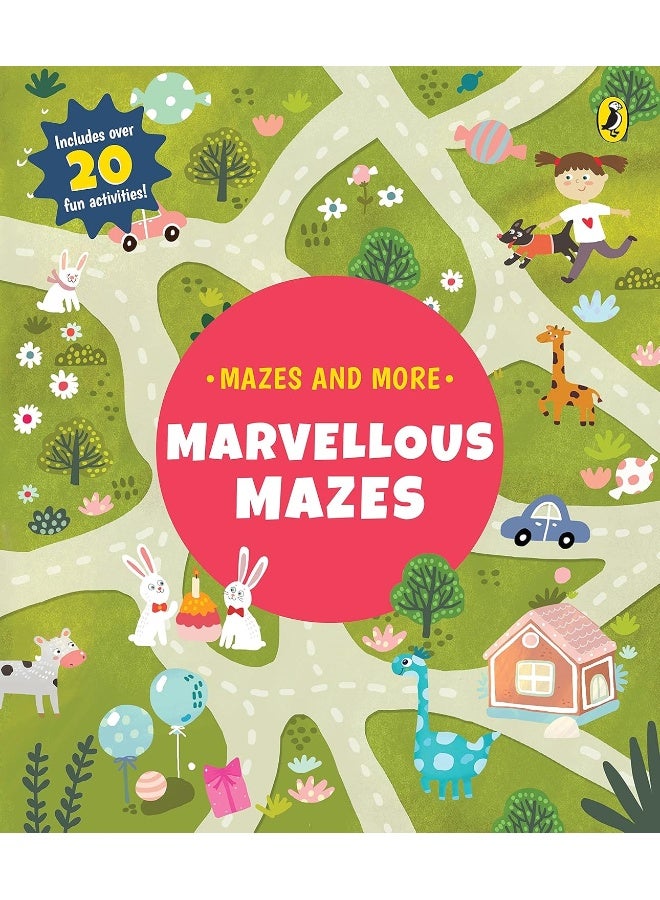 Mazes and more: Marvellous Mazes: Activity Books | Ages 4 and up | Full-colour Activity Books for Children: Fun activities, Mazes, Puzzles, Matching Games and Problem-Solving and More  - Image 1