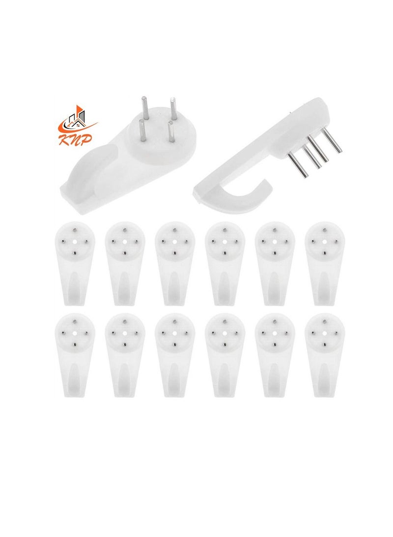 KNP Non Trace Hard Wall Hook (40x20mm) pack of 10  - Image 3