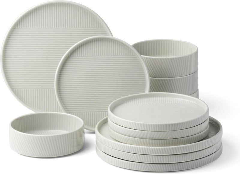 Lenox 897799 Modulus 12Piece Dinnerware Set Vapor - Image 1