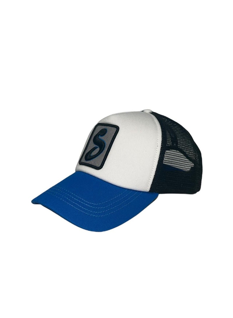Fighter Gifts S White Black Head Cap - Image 1