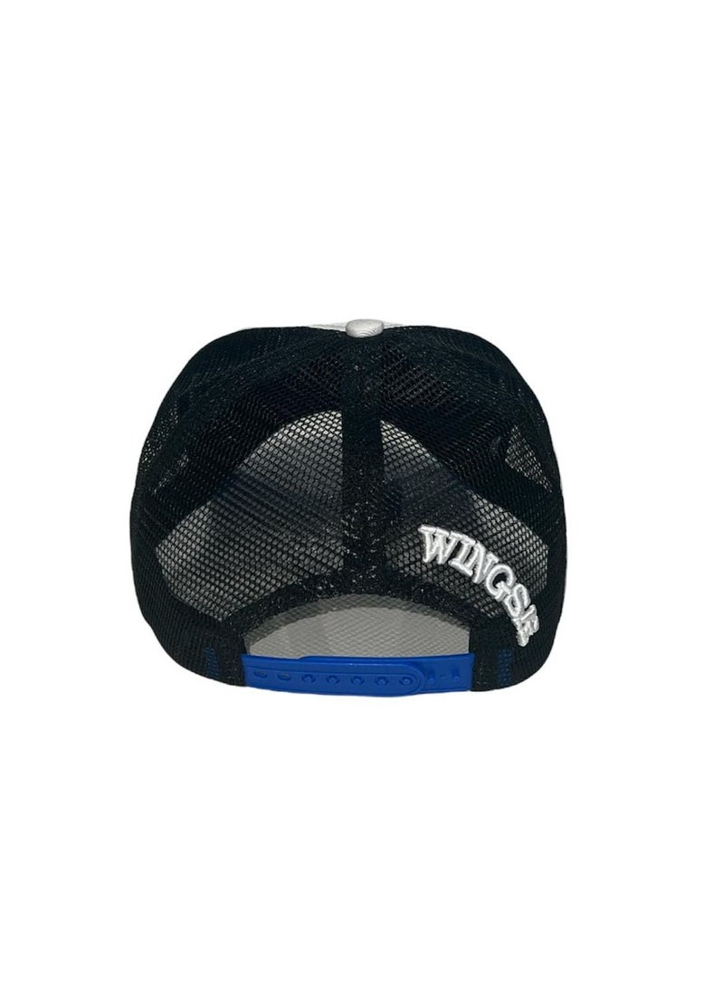 Fighter Gifts S White Black Head Cap - Image 4