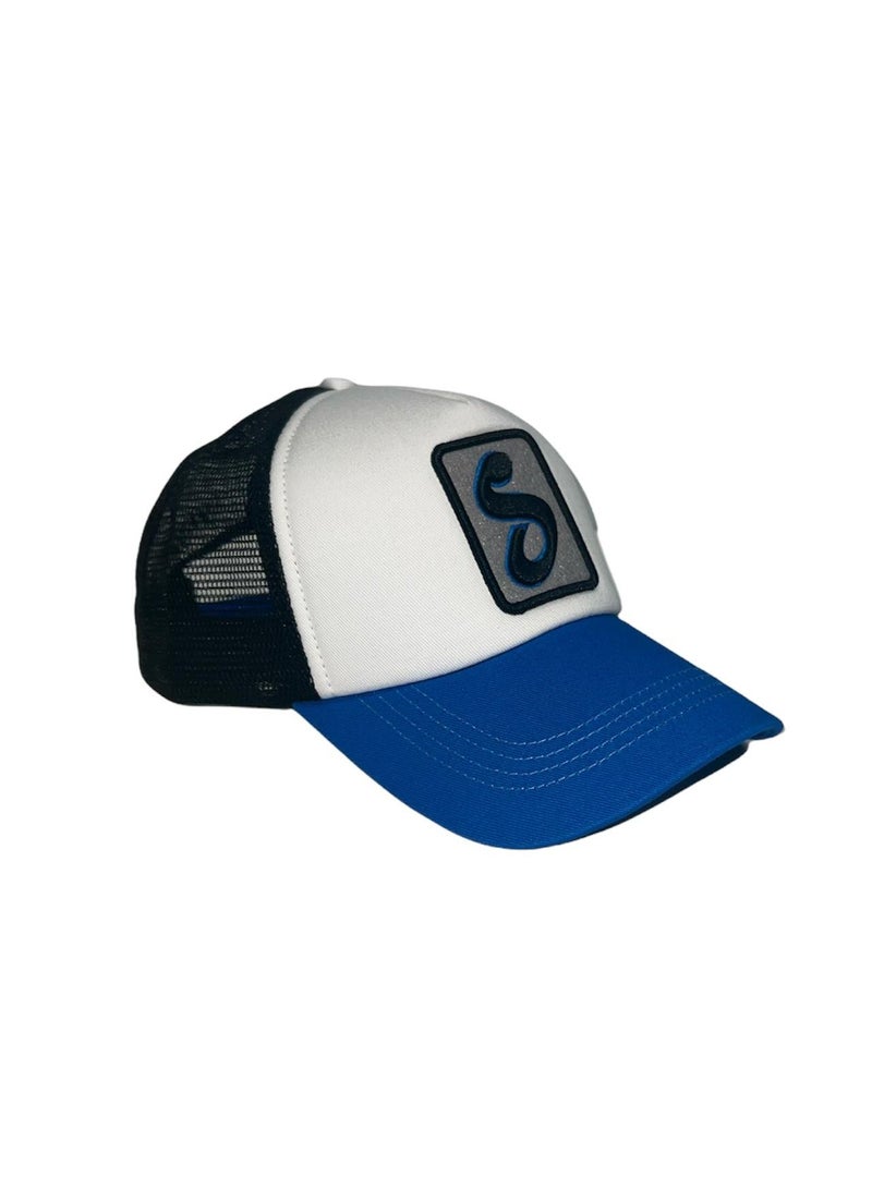 Fighter Gifts S White Black Head Cap - Image 3