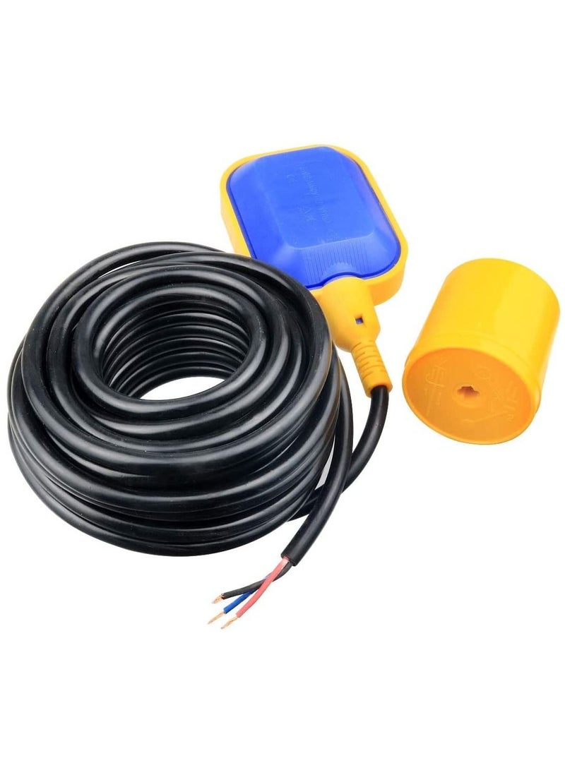 2M Cable Float Switch Water Level Controller for Sump Pump,Water Tank 