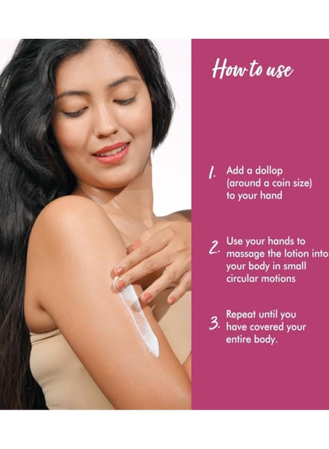 ذا لوف كو. لوشن للجسم برائحة الورد الأسود والعود | 250 مل - كريم مرطب ومغذي للبشرة الجافة - مناسب للرجال والنساء، بزيت الجوجوبا وزبدة الشيا وفيتامين هـ - Image 5