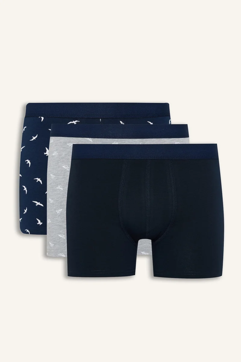 Regular Fit Printed Elastic Band 3 piece
