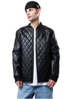 Soft Quilted Black Leather Jacket - pzsku/ZA5978648DC7668E4AA7AZ/45/_/1727254001/f39c28c6-b810-47df-8150-b2793f86683e