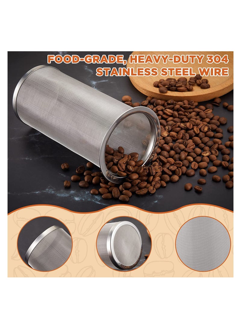 Luckam Cold Brew Coffee Filter Coffee Filter Reusable Mesh Coffee Filter For Wide Mouth Canning Jar And Iced Tea Maker - Image 3
