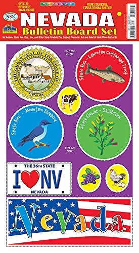 Nevada Bulletin Board Set [Jan 01, 2010] Gallopade International