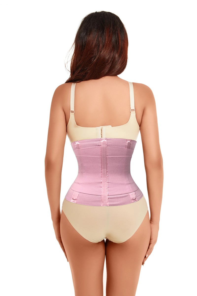 Bluejw Women's Waist Trainer Belt - Slimming Fitness Trimmer, Spandex Body Shaper with Back Support & Logo - Image 3