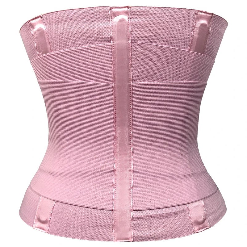 Bluejw Women's Waist Trainer Belt - Slimming Fitness Trimmer, Spandex Body Shaper with Back Support & Logo - Image 2