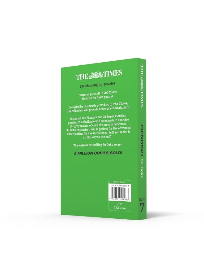 The Times Fiendish Su Doku Book 7: 200 Challenging Puzzles from the Times  - Image 3