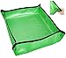 XATDOMESD XATDOMESD (39.5x39.5) Inch Foldable Gardening Mat,Plant Repotting Mat,Waterproof Thicken PE Mat, Anti Dirty Tarp, Green  - Image 2