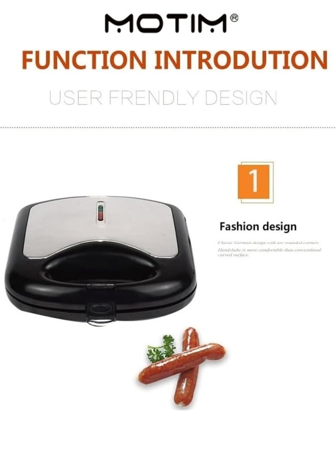 Motim Electric Crispy Corn Hotdog Maker Perfect for Hot Dogs on a Stick Cheese Mozzarella Sticks Cake Pops BBQ - Image 5
