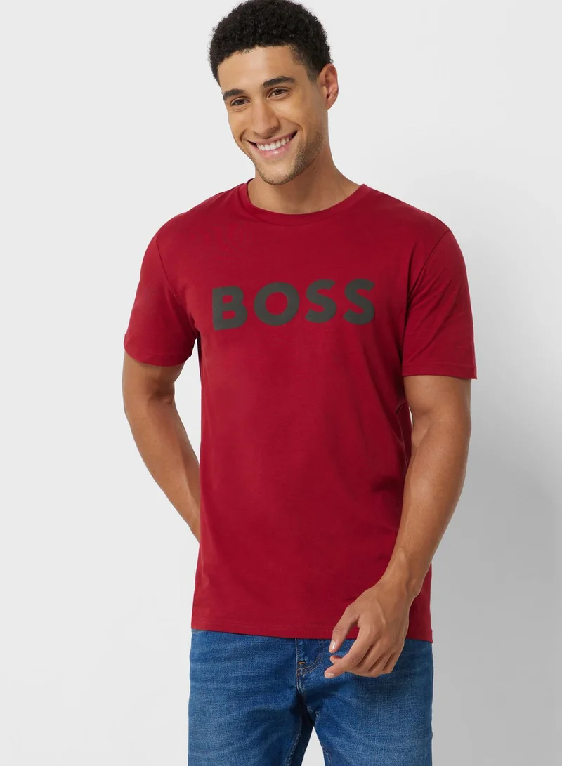 BOSS Logo Crew Neck T-Shirt