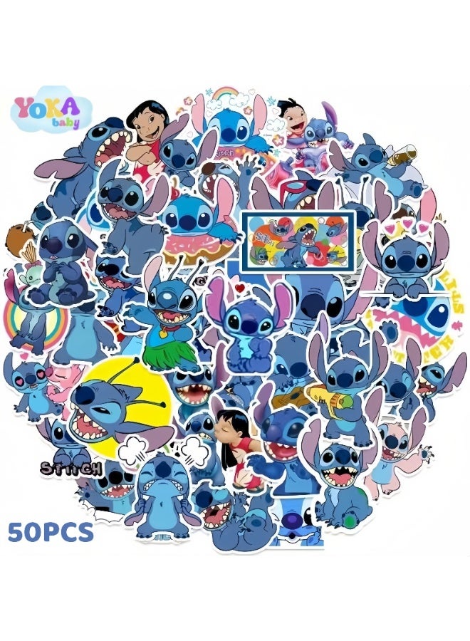 يوكا 50 قطعة من ملصقات الكتابة على الجدران المقاومة للماء - Image 1