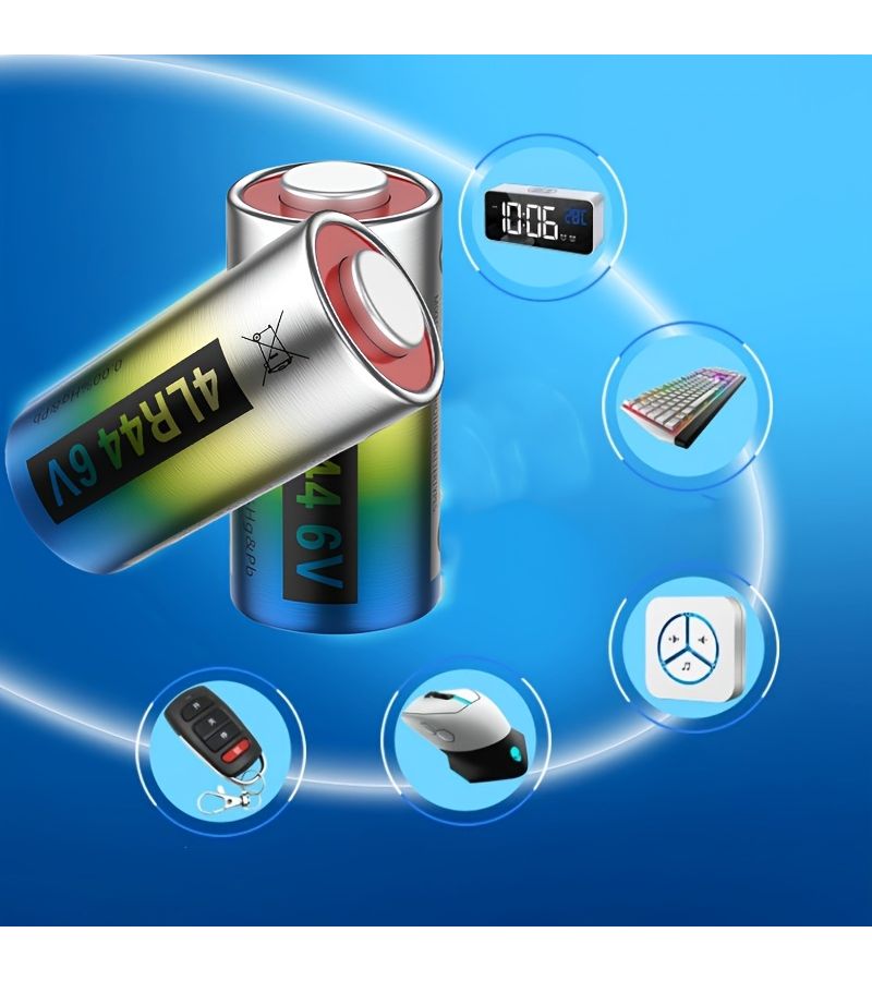 5pcs 4LR44 6V Alkaline Batteries Single Use Pet Callers Bark Stoppers Cameras - Image 3