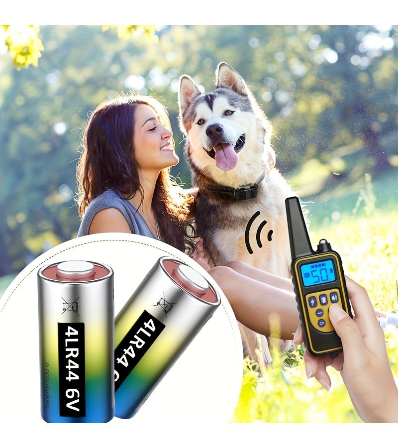 5pcs 4LR44 6V Alkaline Batteries Single Use Pet Callers Bark Stoppers Cameras - Image 1