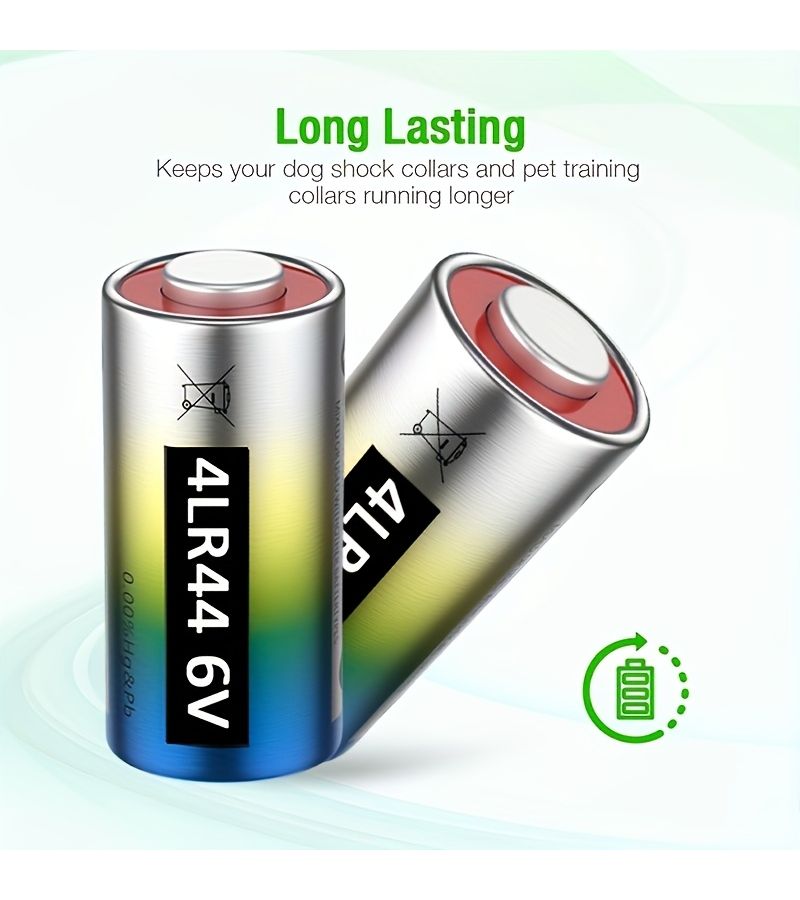 5pcs 4LR44 6V Alkaline Batteries Single Use Pet Callers Bark Stoppers Cameras - Image 4