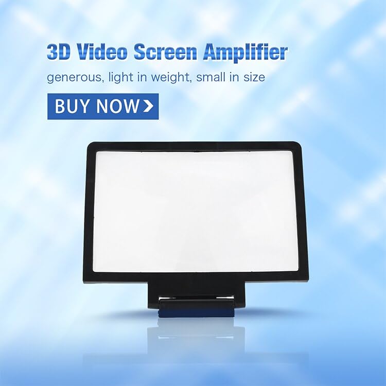 Drumstone 𝟏𝟓 𝐘𝐞𝐚𝐫𝐬 𝐆𝐮𝐚𝐫𝐚𝐧𝐭𝐞𝐞 HD Mobile Screen Magnifier for All Smartphones | 12" Phone Screen with Foldable Stand | Eye-Protective,Magnifying Screen for Movies, Videos & Reading - Image 4